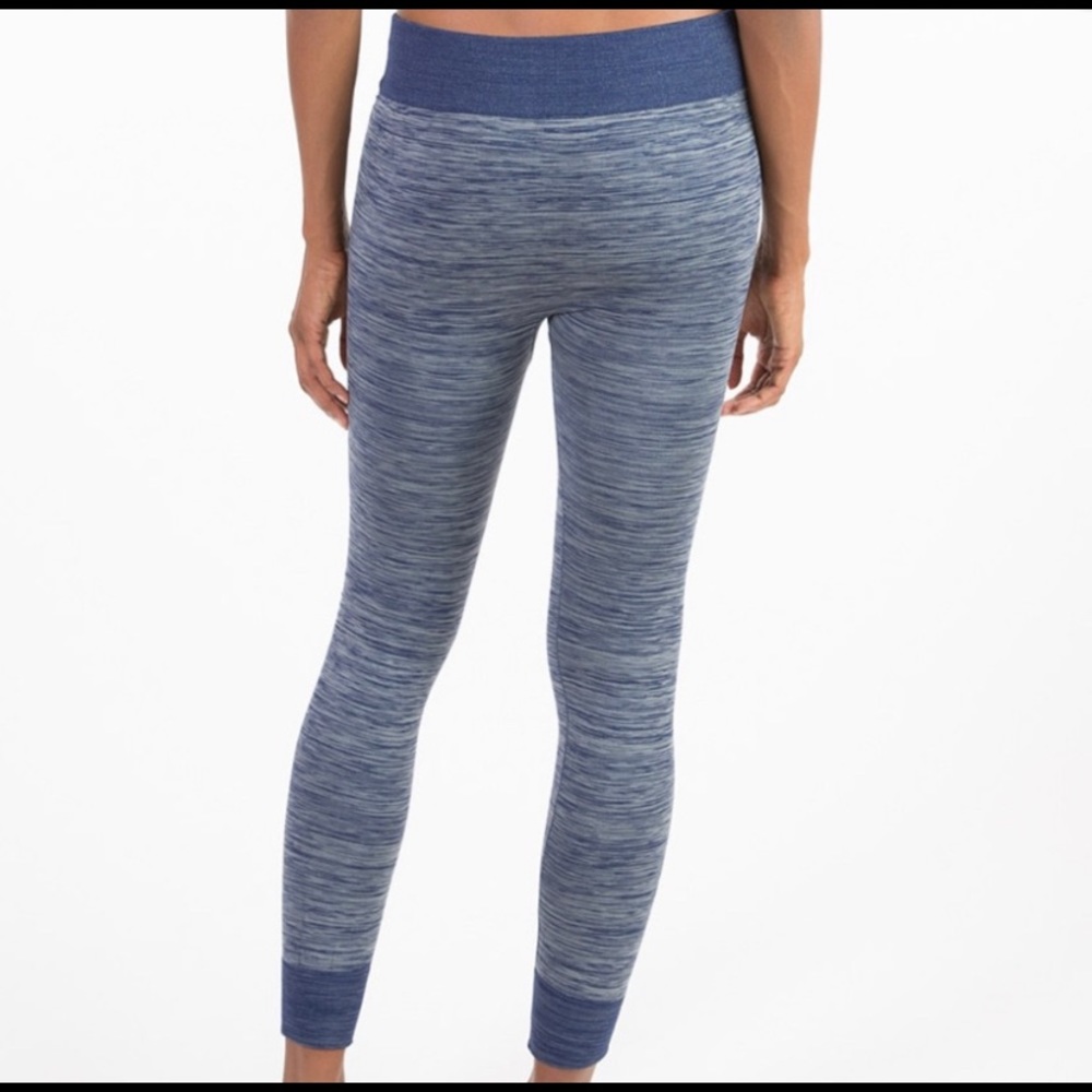 Linda Michael seamless navy heather leggings - Picture 14 of 14